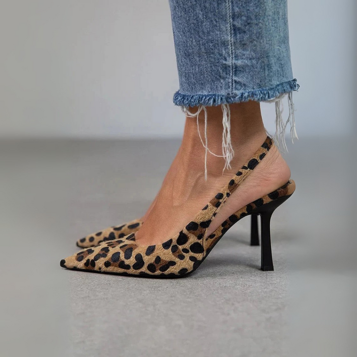 Seda™ | Leopard Slingback Heels