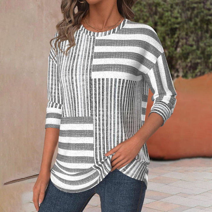 Mira | Striped Comfort Blouse