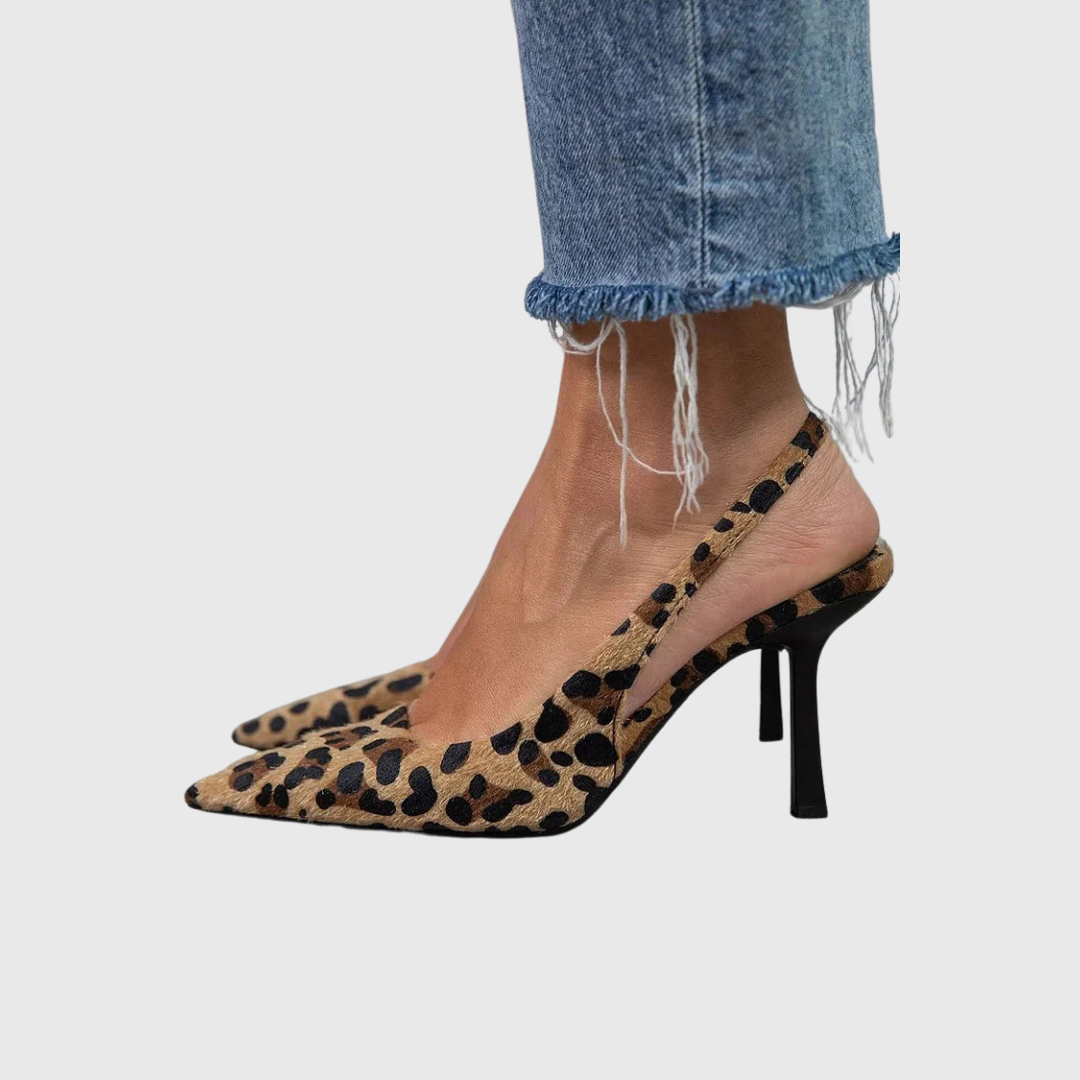 Seda™ | Leopard Slingback Heels