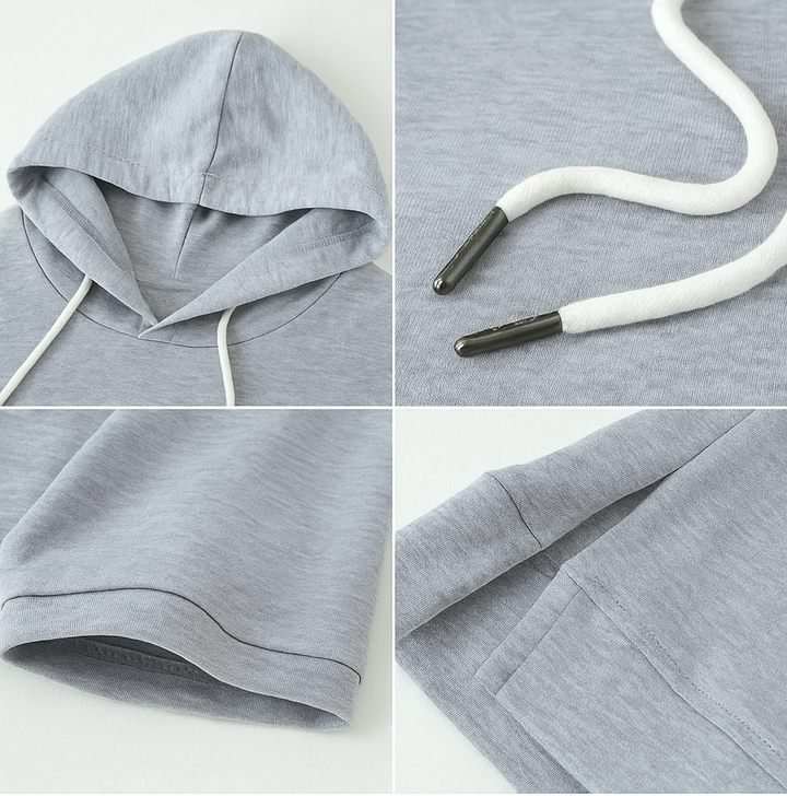 Alison | Casual Short Sleeve Hoodie
