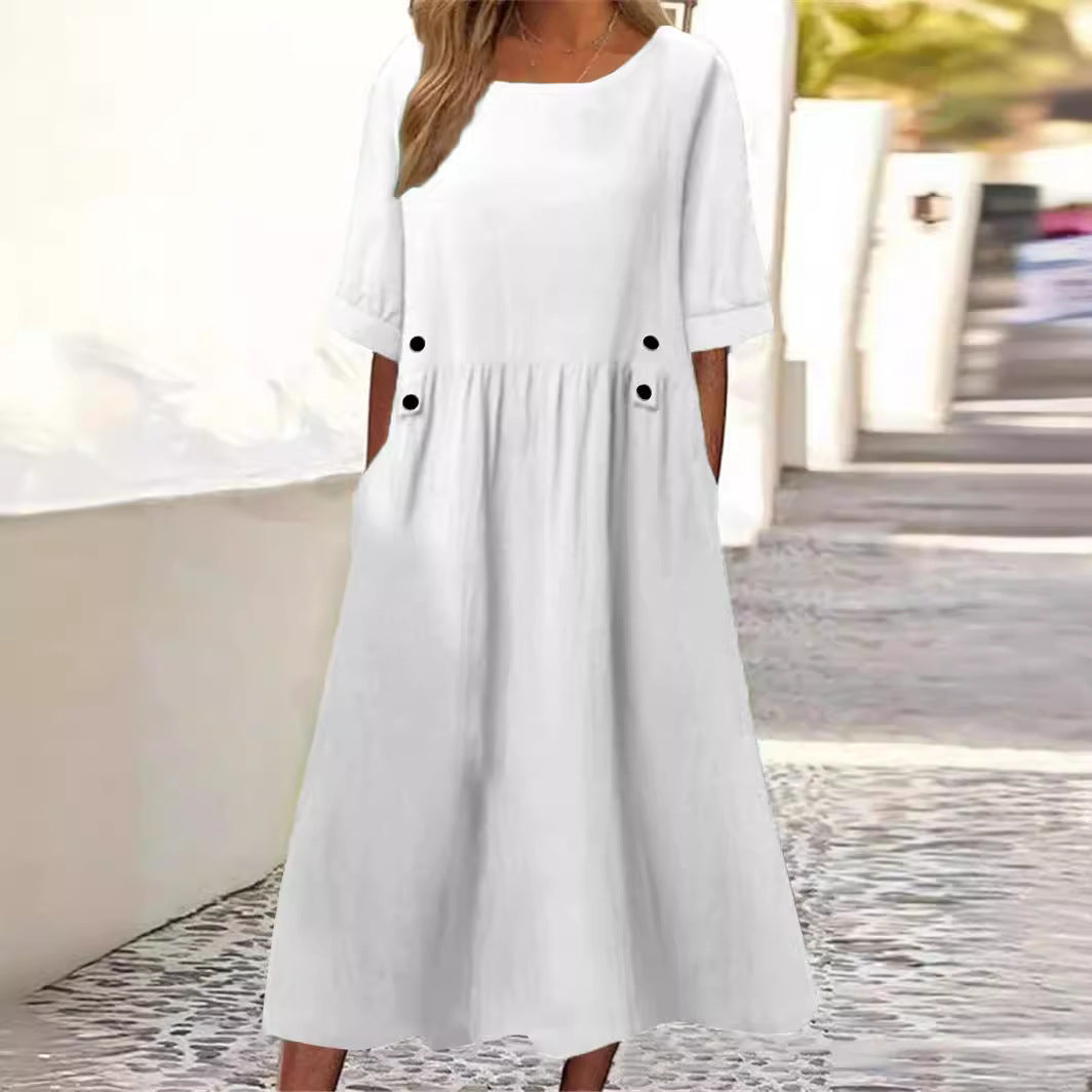 Amelina | Relaxed Midi Dress