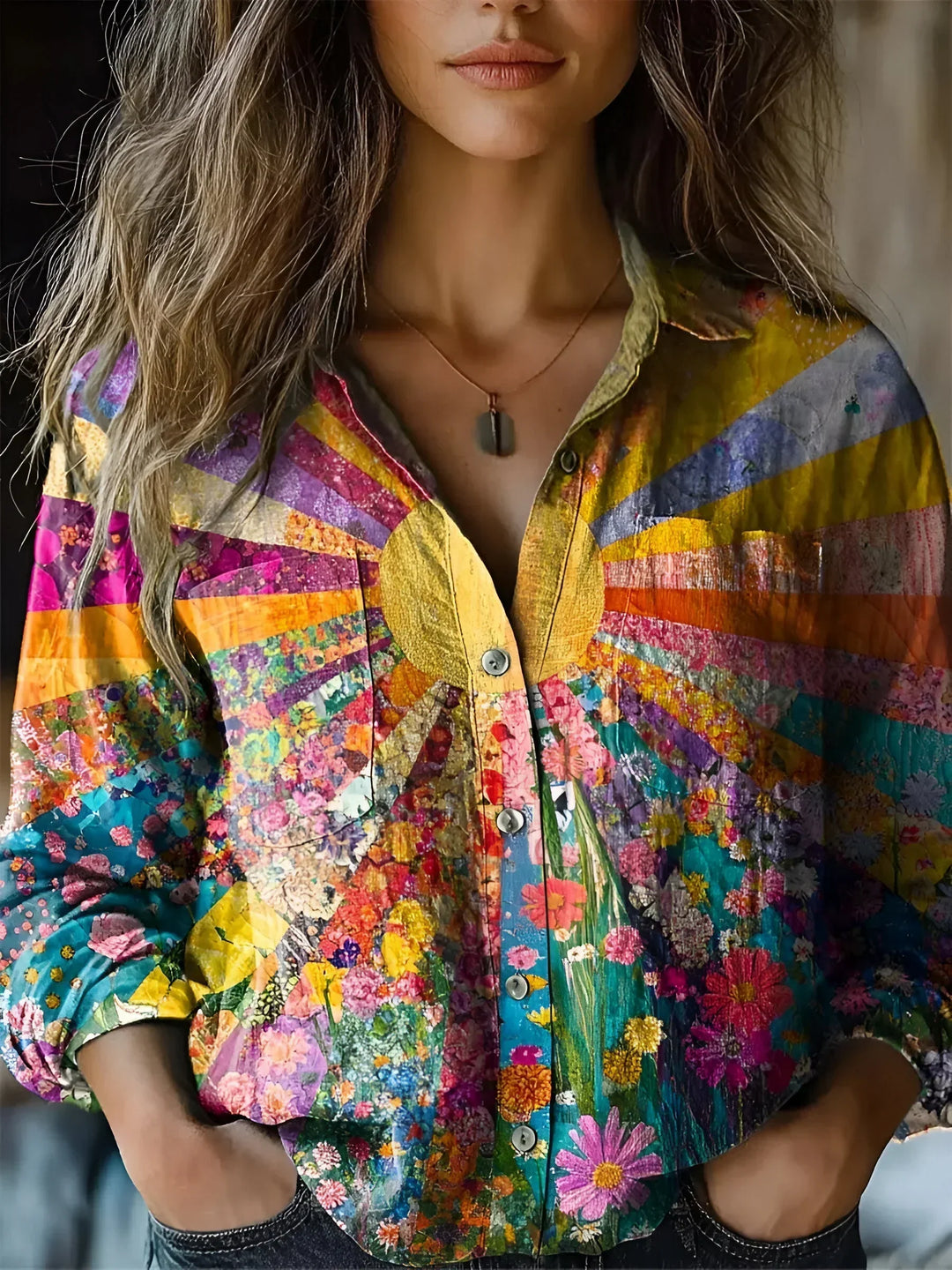 Tinny | Radiant Sunflower Blouse
