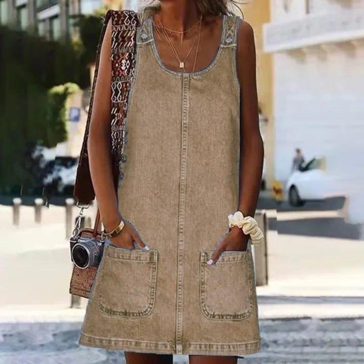 THEA | SLEEVELESS MINI DRESS