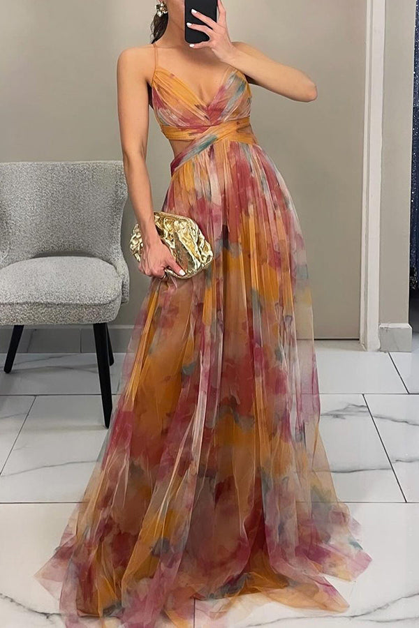 Adeline™ | Elegant Spaghetti Strap Dress