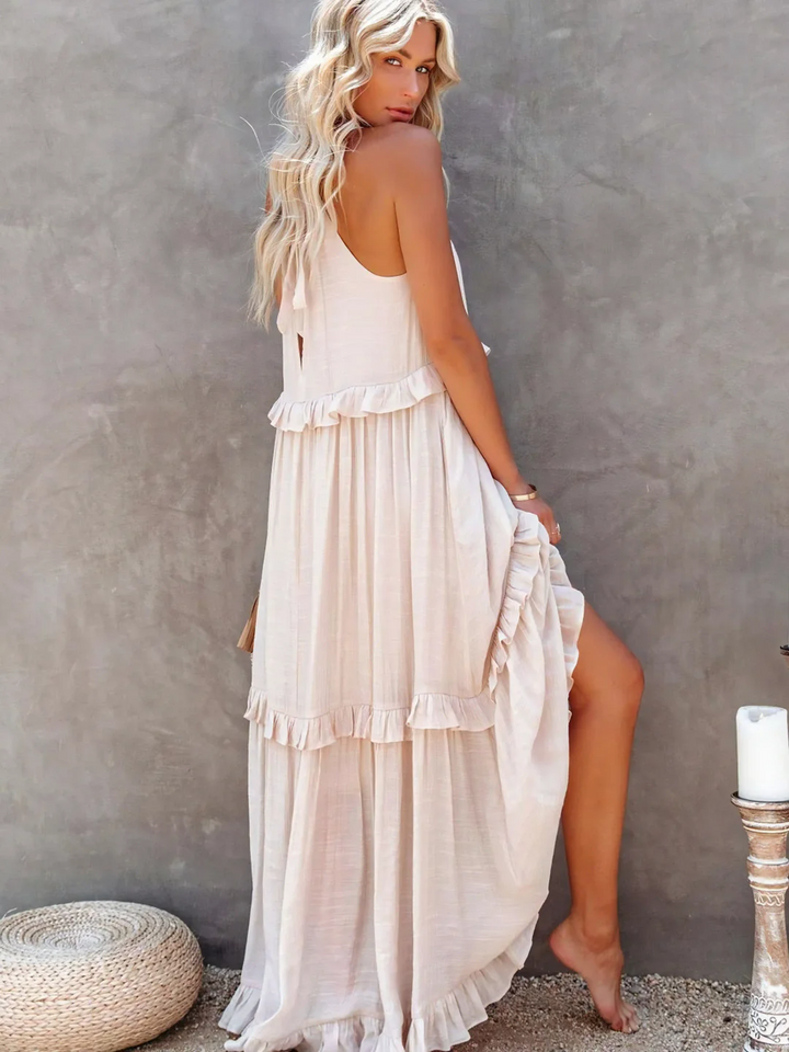 Mabel™ | Ruffle Breeze Maxi Dress