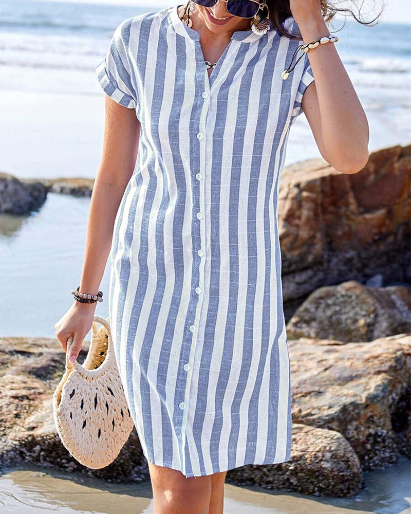 Lone™ | Elegant Shirt Dress