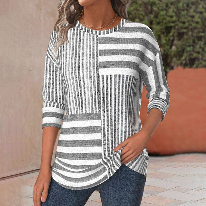 Mira | Striped Comfort Blouse