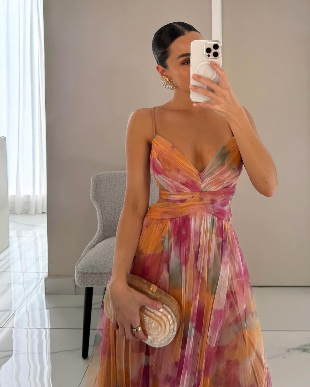 Adeline™ | Elegant Spaghetti Strap Dress