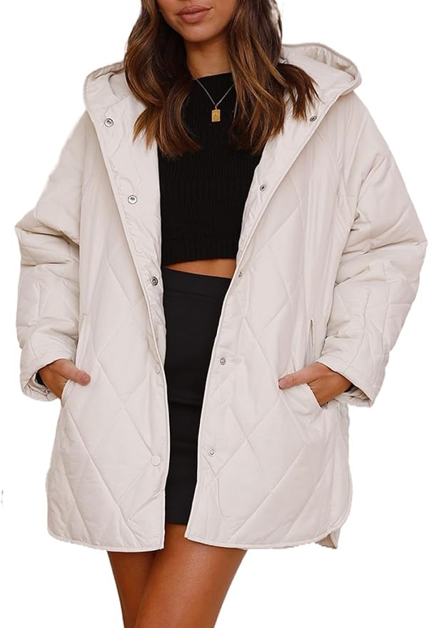 Lisbeth | Lightweight waterproof padded jacket with hood