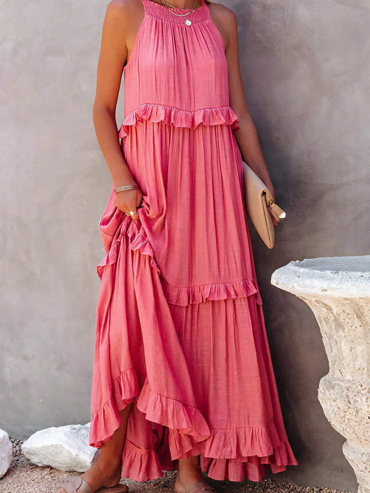 Mabel™ | Ruffle Breeze Maxi Dress