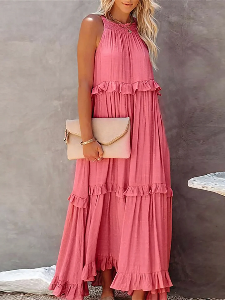 Mabel™ | Ruffle Breeze Maxi Dress