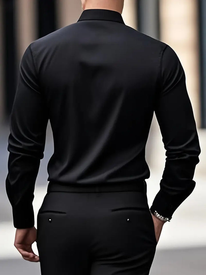 Savrani™ | Modern Long-Sleeve Shirt