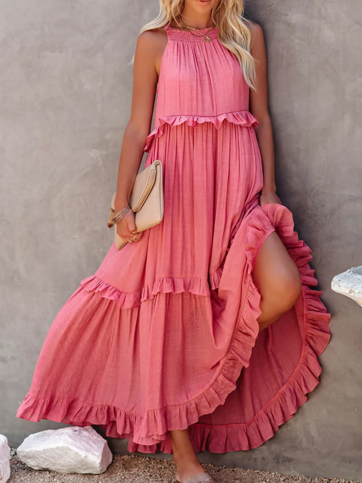 Mabel™ | Ruffle Breeze Maxi Dress