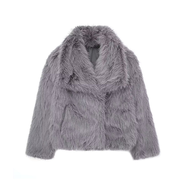 Alena | Elegant Faux Fur Jacket