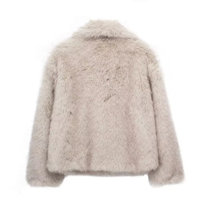 Alena | Elegant Faux Fur Jacket