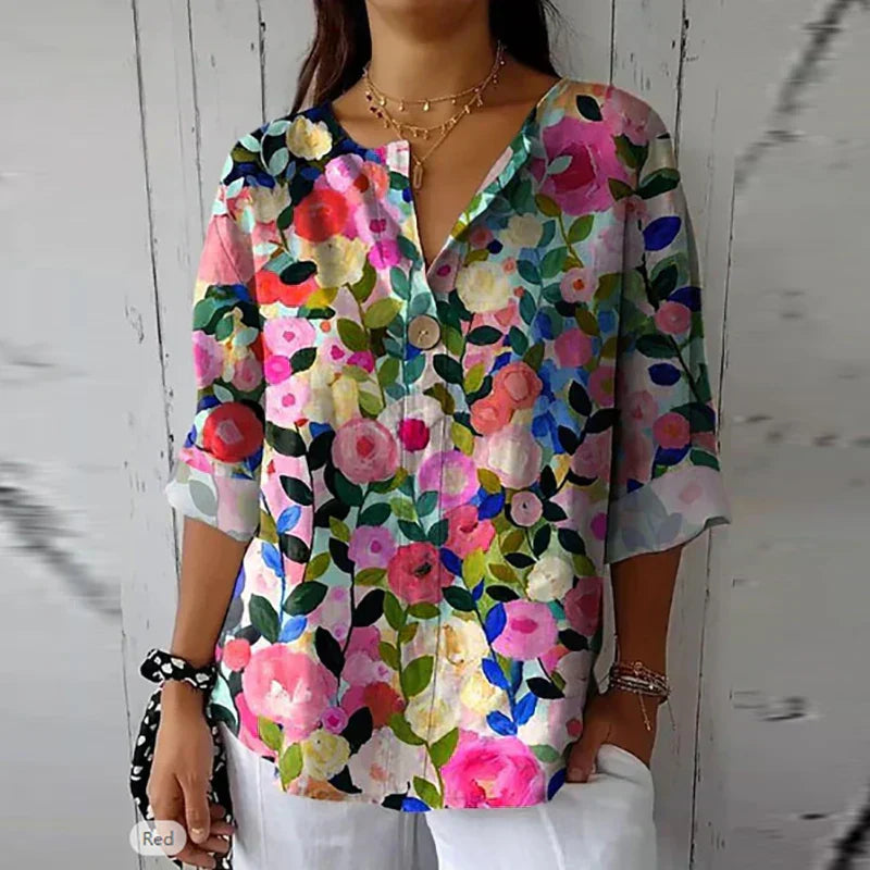 Harley | Elegant Floral Blouse