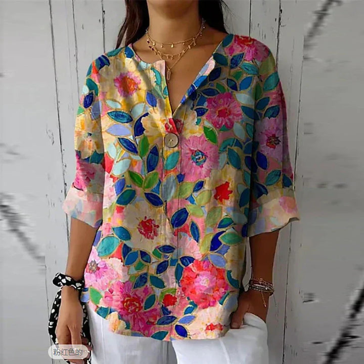 Harley | Elegant Floral Blouse