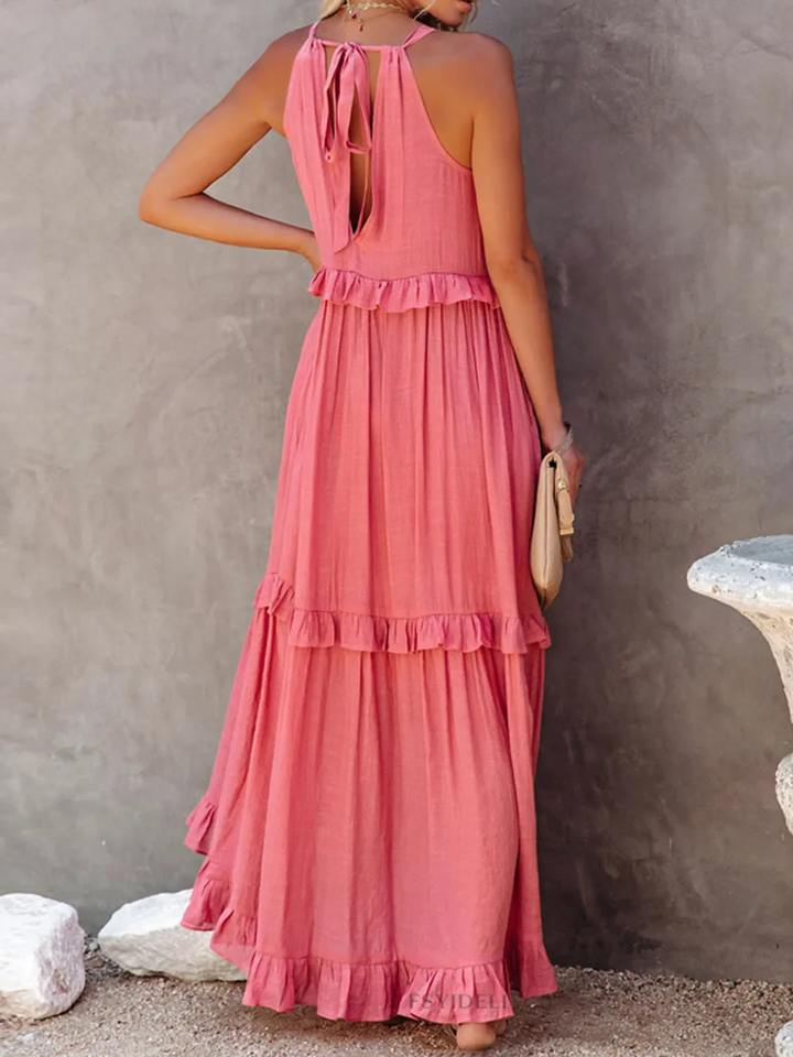 Mabel™ | Ruffle Breeze Maxi Dress