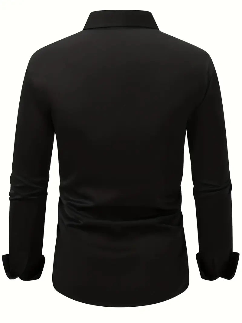 Savrani™ | Modern Long-Sleeve Shirt