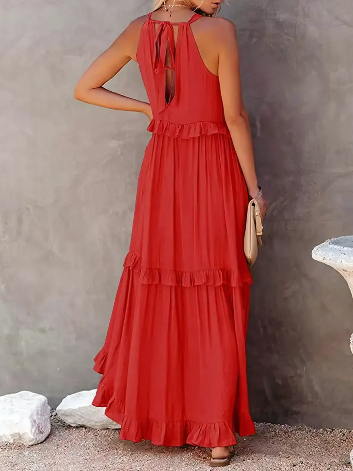 Mabel™ | Ruffle Breeze Maxi Dress