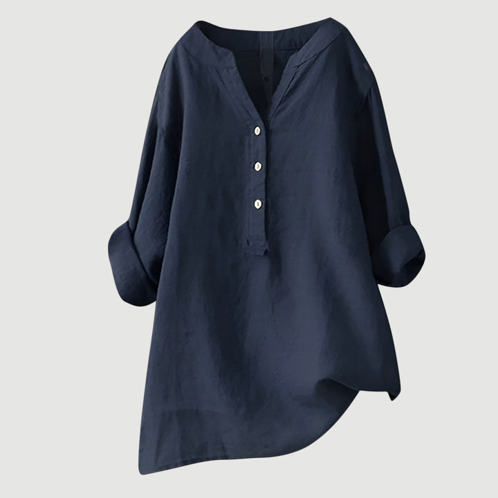 Freja™ | Airy and Comfortable Button-Up Shirt