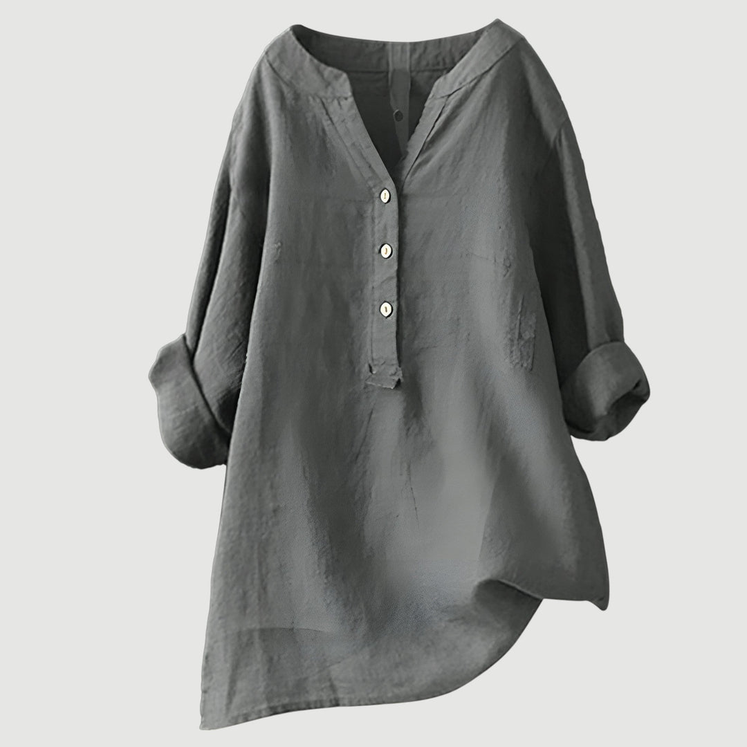 Freja™ | Airy and Comfortable Button-Up Shirt