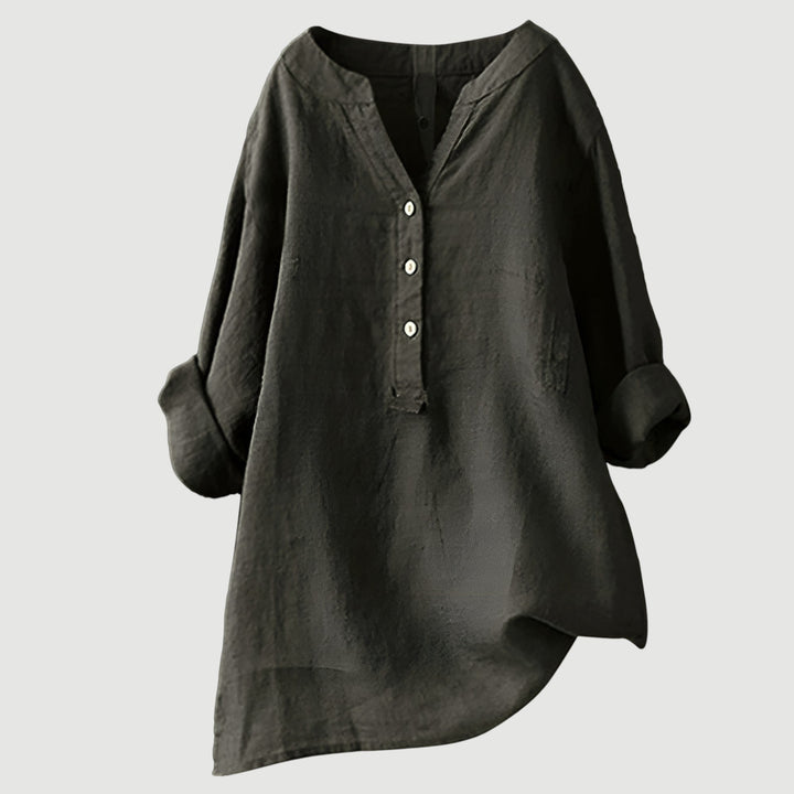 Freja™ | Airy and Comfortable Button-Up Shirt