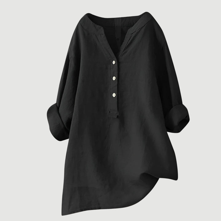 Freja™ | Airy and Comfortable Button-Up Shirt