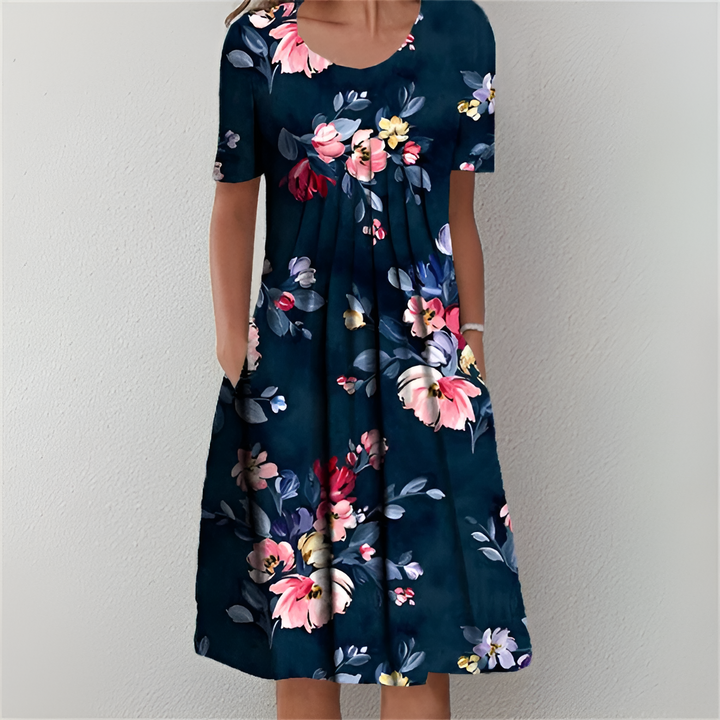 Heather | Classic Floral Dress