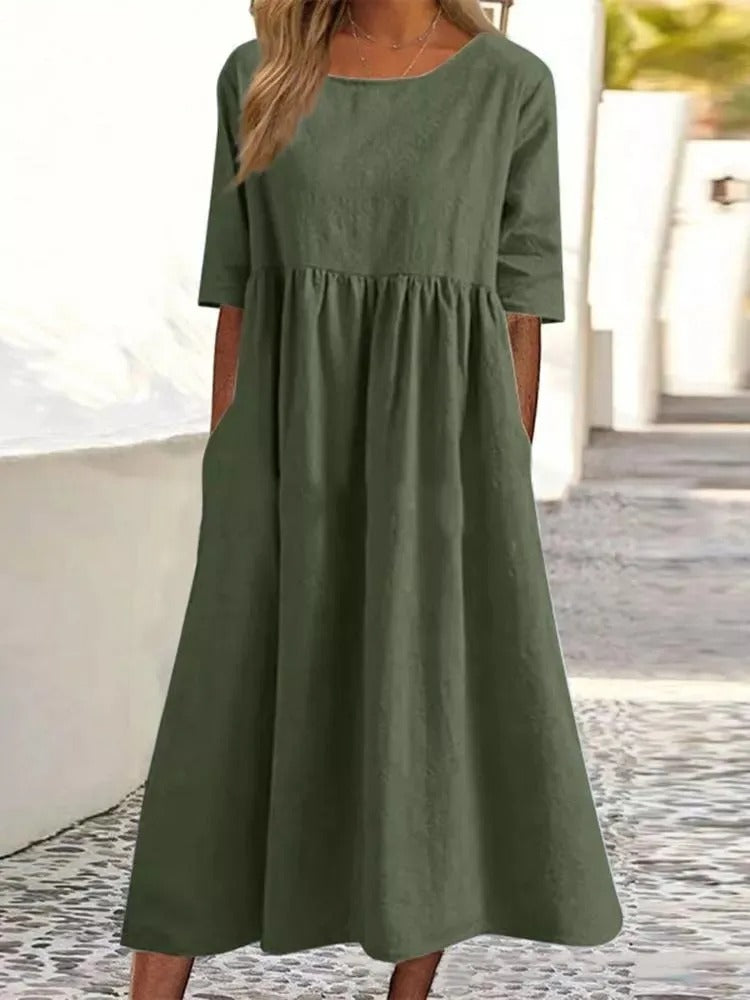 Aleece | Belly Covering Dress