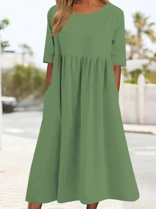 Aleece | Belly Covering Dress